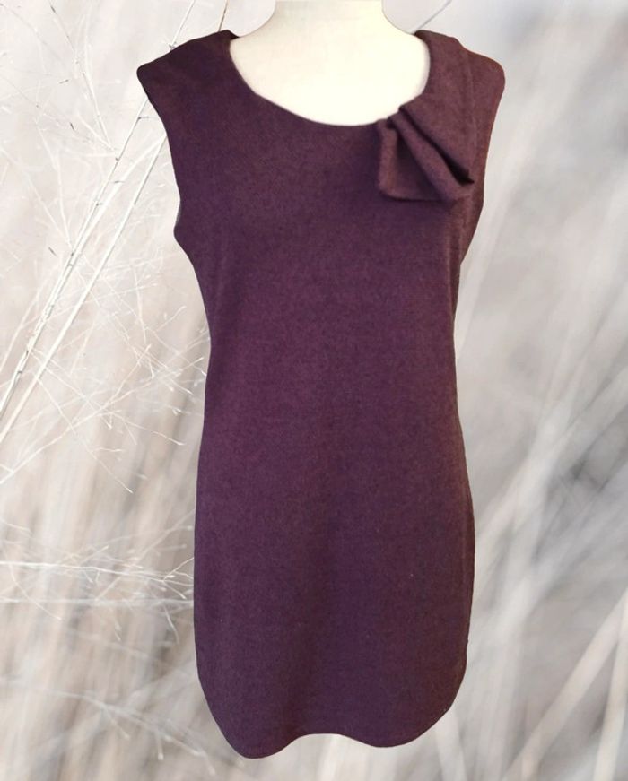 Magnifique robe Vila aubergine