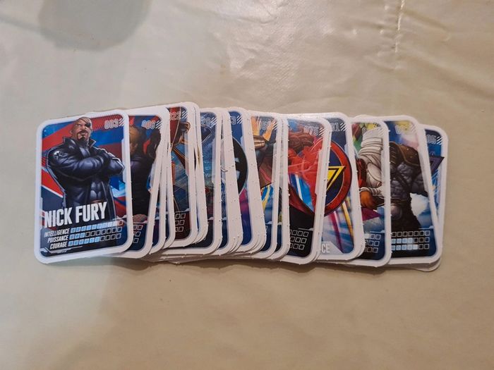 Cartes marvel Leclerc pars en mission
