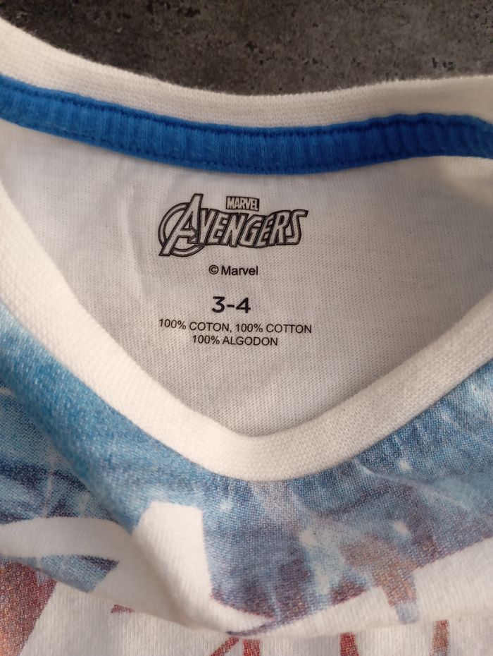 Lot de 2 t-shirts Avengers 3 ans - photo numéro 5