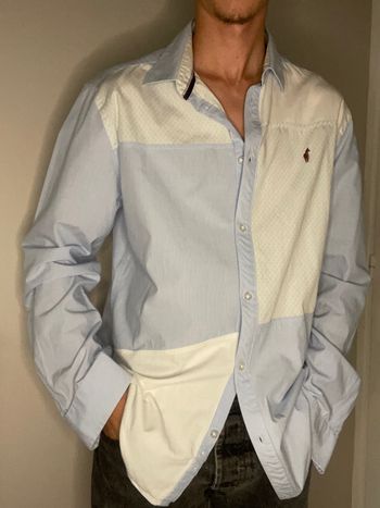 Chemise-vintage-L-Ralph Lauren-camiseta