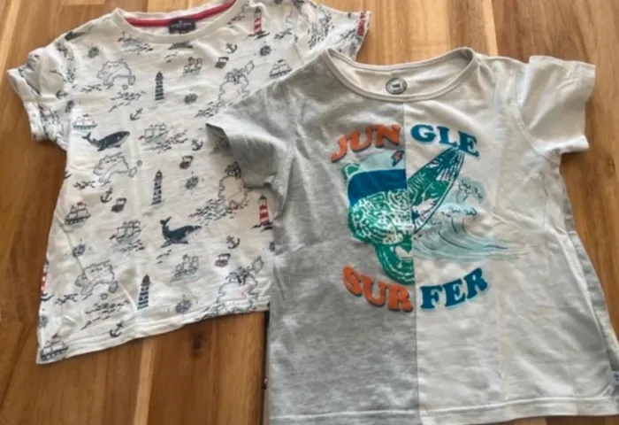 Lot de 2 t-shirt manches courtes