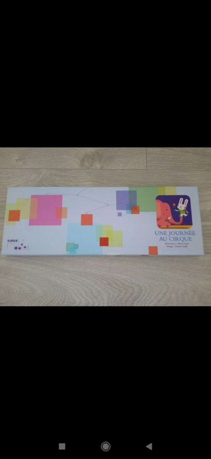 Mobile Djeco "une journée au cirque" neuf - photo numéro 2