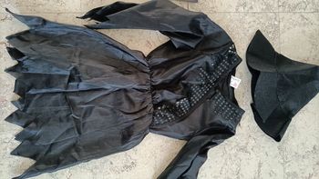 Costume enfant 3/5 ans robe de sorcière