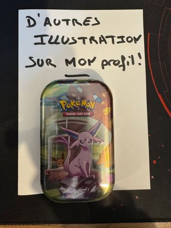 Pokémon mini tins mentali 8.5 évolution prismatique