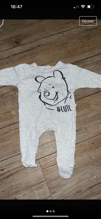 Pyjama winnie l’ourson