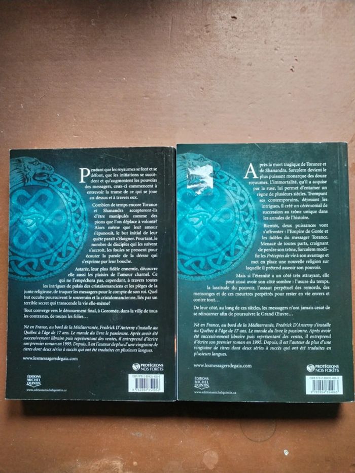 Les messagers de Gaïa tomes 3 et 4 - photo numéro 2