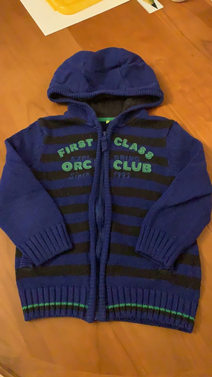 Gilet zippé