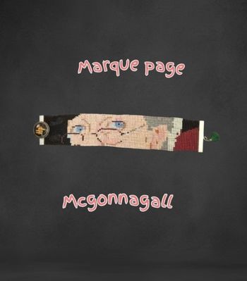 Marque page harry potter