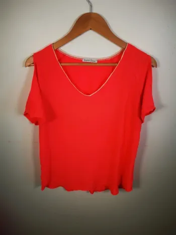 C33 blouse rose Scarlet Roos T1