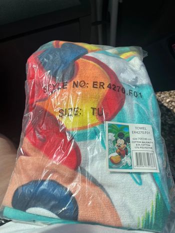 Serviette de plage Mickey Disney