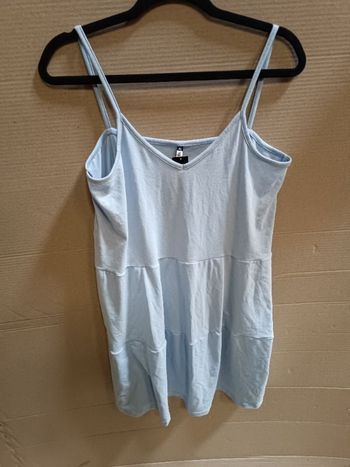 Robe d'été bleu ciel Loguin taille XL.