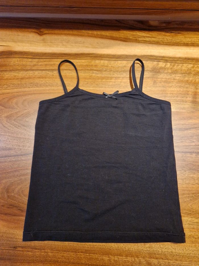 Chemisette 8 ans noire