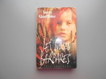 Livre: Les noces barbares (Yann Queffélec) à 0,50 EURO