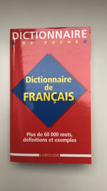 Dictionnaire de poche français