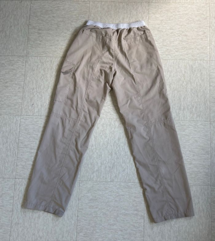 Pantalon cargo vintage pas chère beige Molinel workwear - S - photo numéro 3