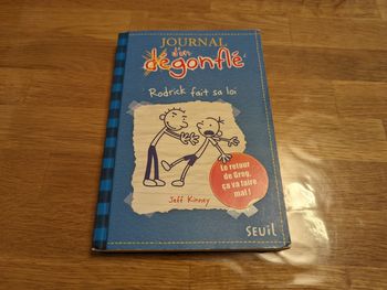 Livre Journal d'un dégonflé Tome 2 Rodrick fait sa loi