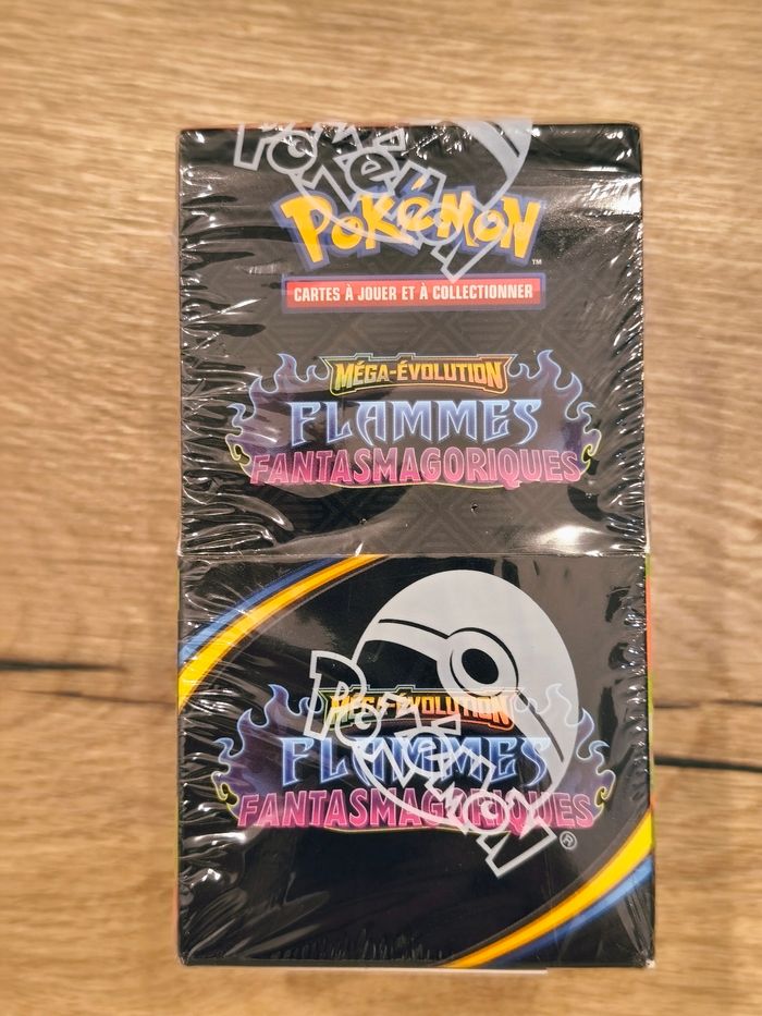 Demi display Flammes fantasmagoriques ME02 Pokémon neuf 18 boosters