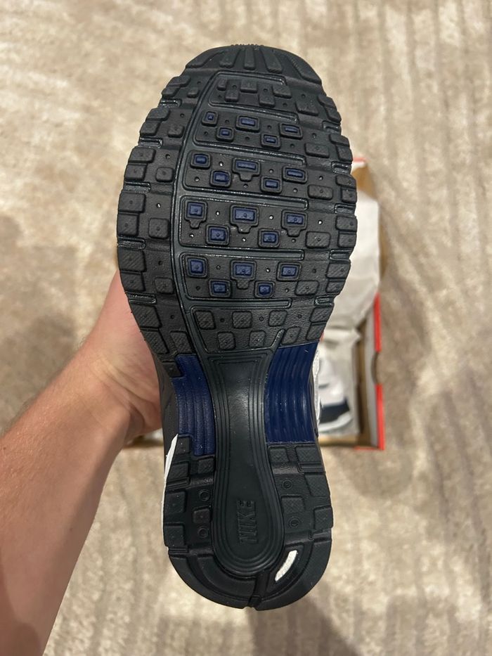 Nike P-6000 en cuir - Gris clair et anthracite - Taille 38 - photo numéro 5