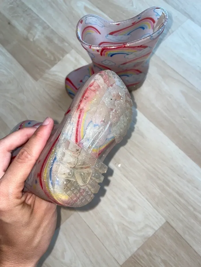 Botte pluie bébé fille taille 21 - photo numéro 3