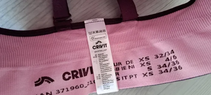 Brassière Crivit, S, neuve - photo numéro 3