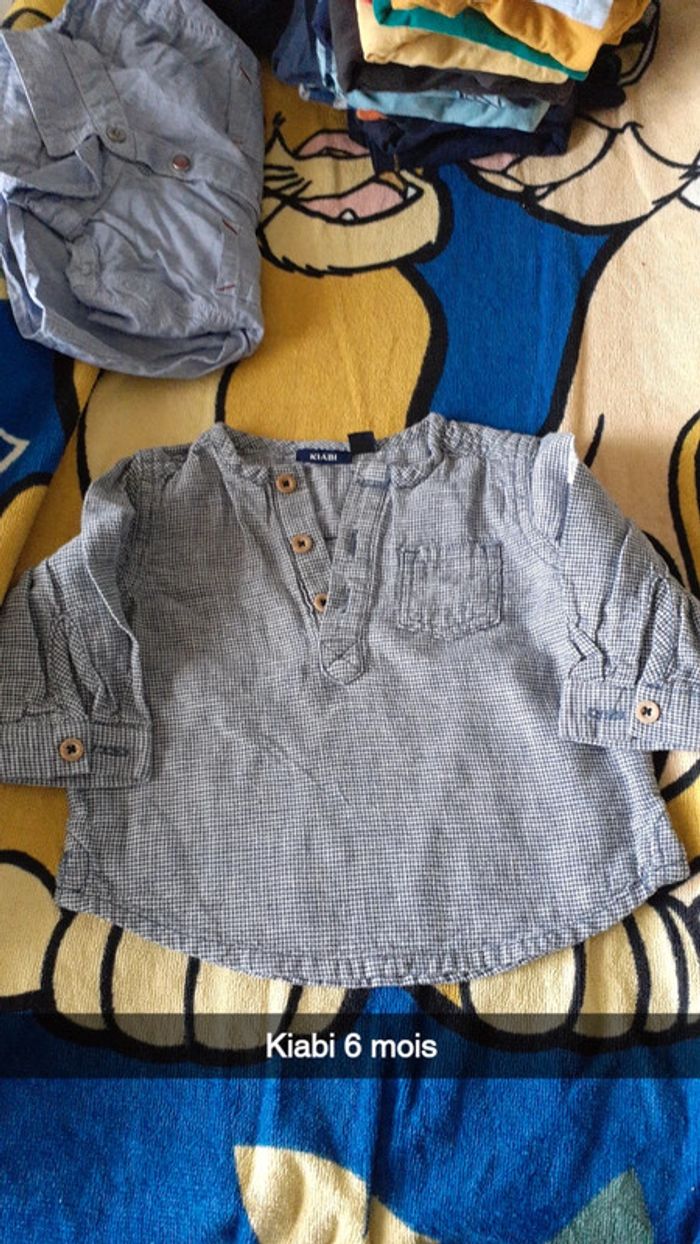 Maillot chemise 6 mois kiabi