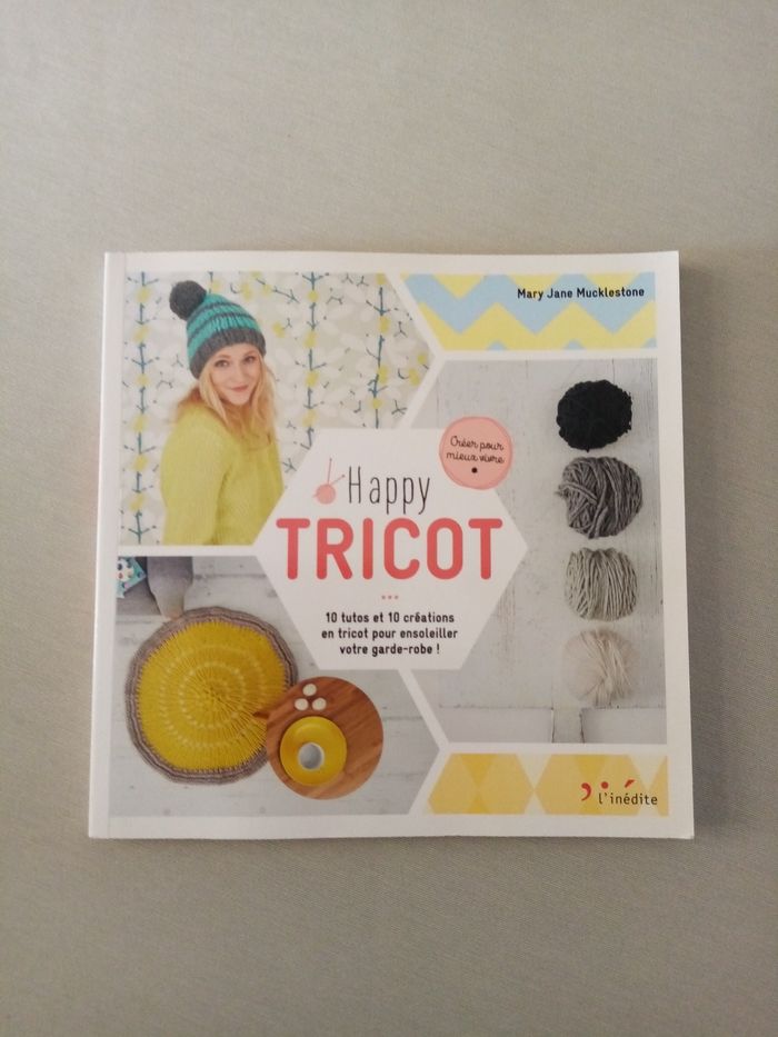 Livre : Happy tricot