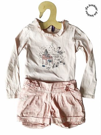 6-7 ans ensemble sergent major teeshirt (7 ans) et short (6 ans)