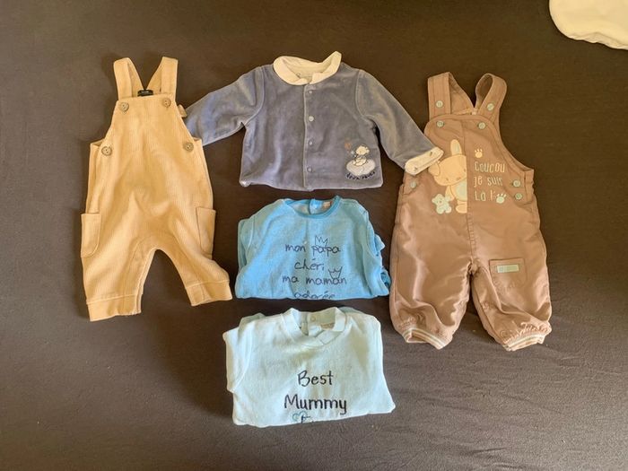 Lot vêtements bébé garçon 3 mois
