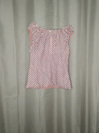 Chemisier à carreaux