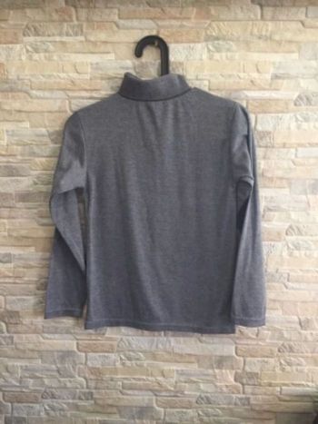 Sous pull gris col roulé 36
