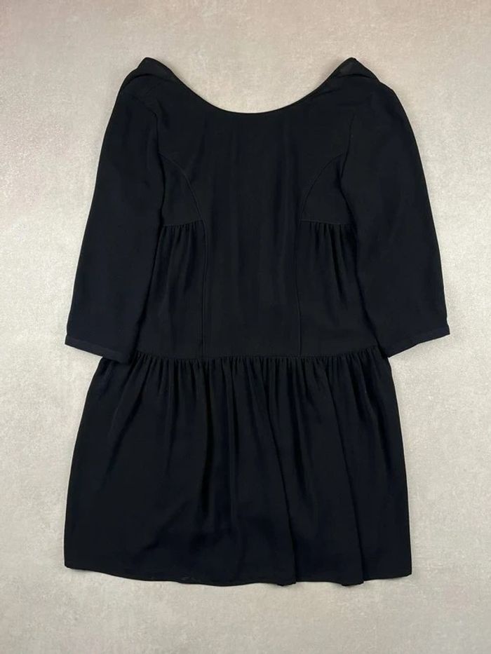 Robe Ba&sh modèle EFFECT décolté manche - Black Dress | noir - XS #106 - photo numéro 4