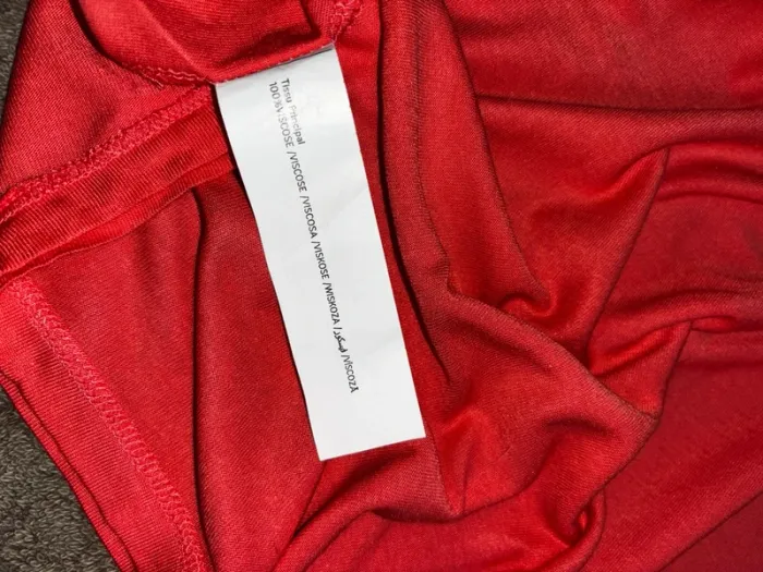 Tee-shirt femme corail rose saumon, teeshirt femme 38, tee-shirts neuf, tee-shirt épaules dénudées - photo numéro 8
