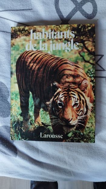 Livre habitants de la jungle