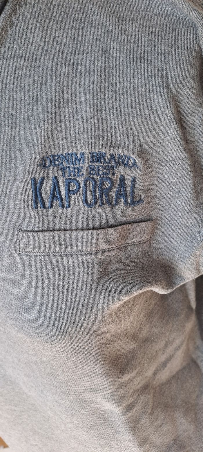 Pull gris kaporal Taille S - photo numéro 3