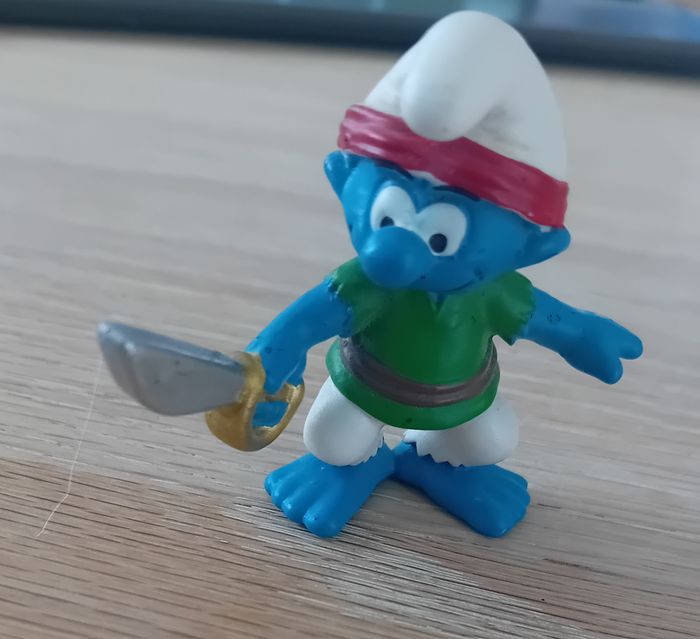 Figurine Schleich Schtroumpf pirate - Bon état