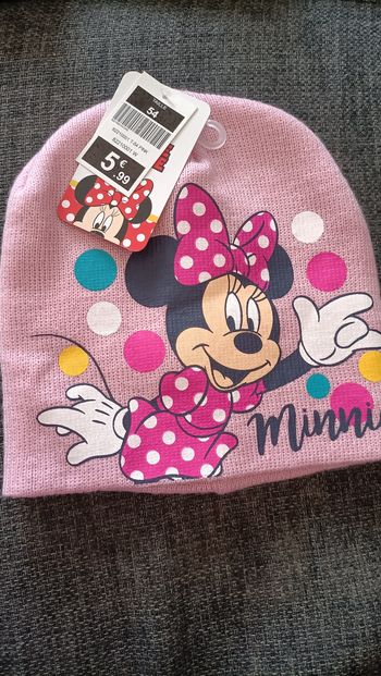 Bonnet fille taille 54 minnie