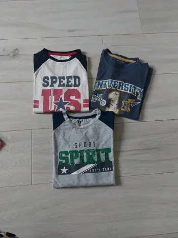 Lot t-shirts 8ans