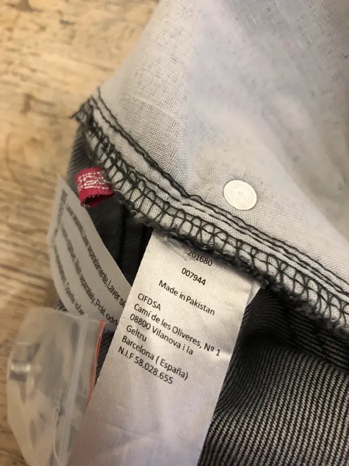 Jeans gris MoM fit byVenca - photo numéro 7