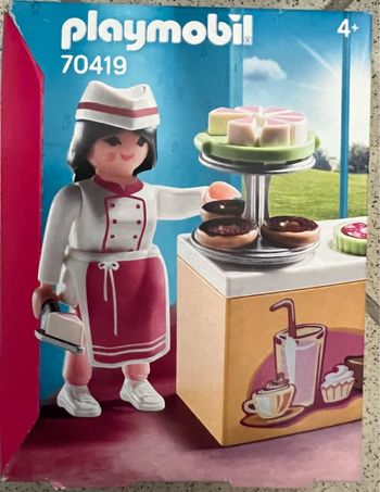 Playmobil 70419 - Pâtissière Gâteau