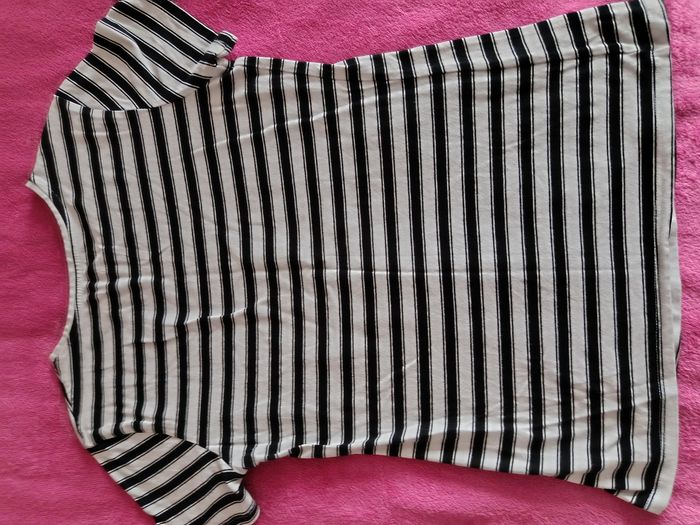 Tee shirt à rayures