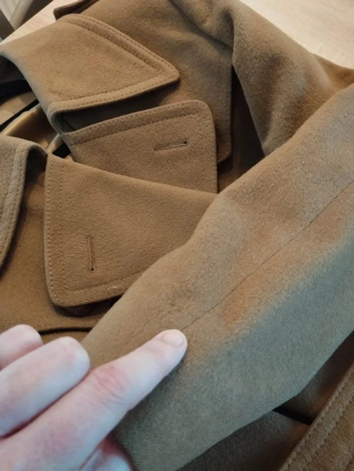🌷Manteau Beige Vintage Pure Laine Tyrol Autrichien Steinblok T42/44🌷 - photo numéro 15
