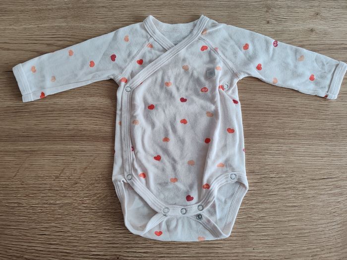 Lot de 3 bodys fille  petit bateau - photo numéro 2