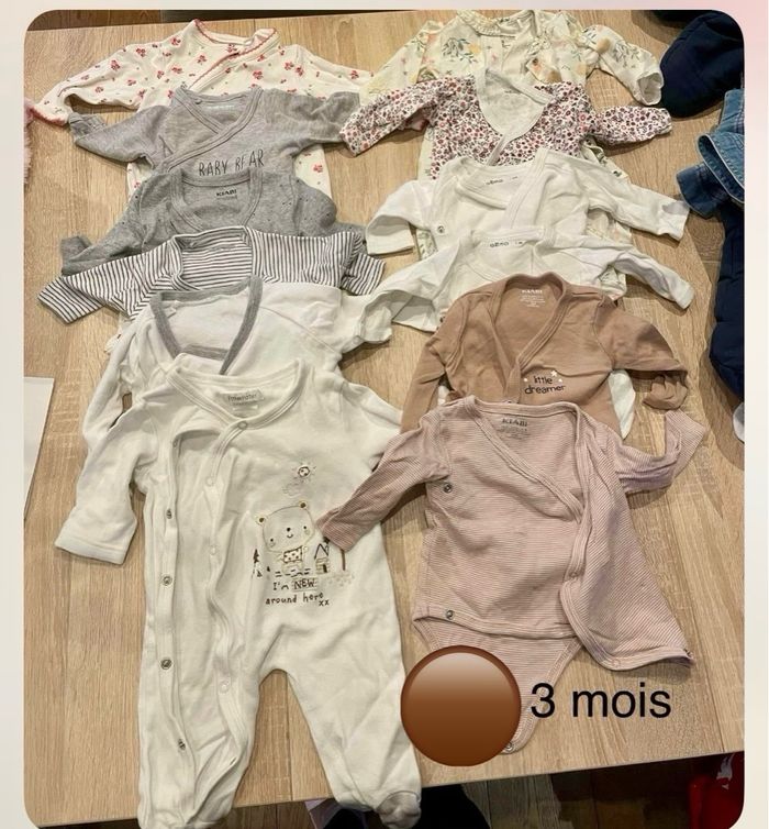 Lot vêtements bébé fille 3 mois - photo numéro 3
