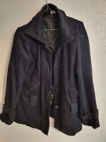 Veste en polaire blazer, capitaine, vintage