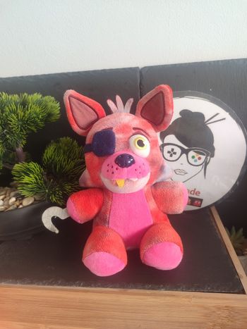 plush peluche Five Nights at Freddy's Tiedye Foxy Funko Renard Rouge Crochet