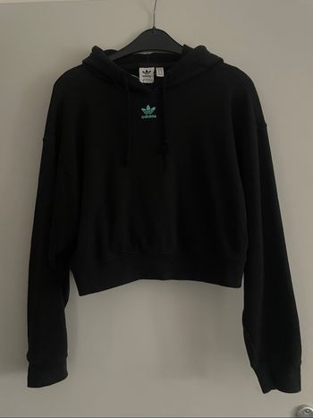 Sweat noir Adidas - 34 XS