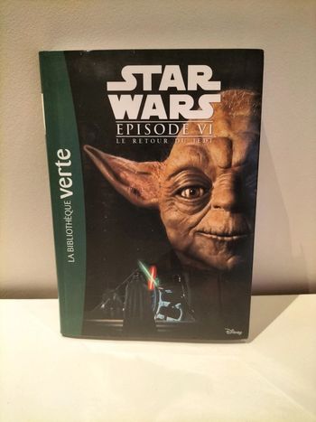 Livre Star Wars épisode 6 - Le Retour du Jedi - bibliothèque verte