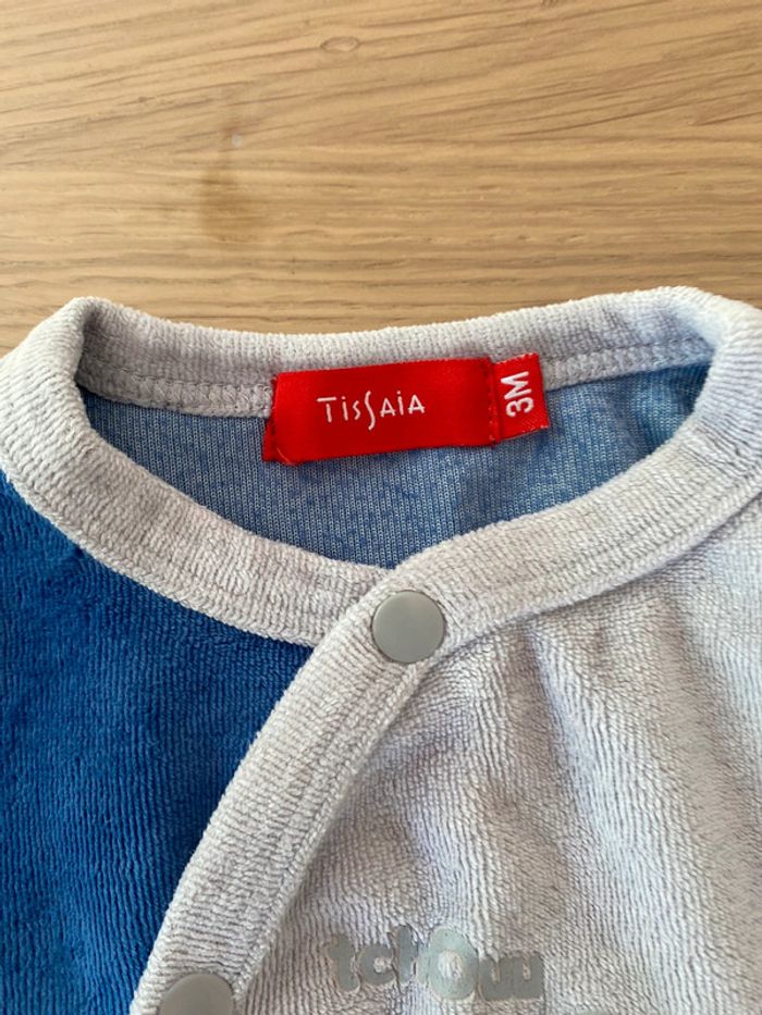 Lot 2 pyjamas velours 3 mois - photo numéro 7