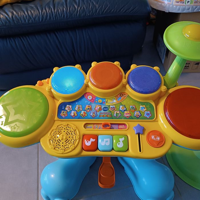 Ma Batterie Jungle Rock vtech avec tabouret - photo numéro 9