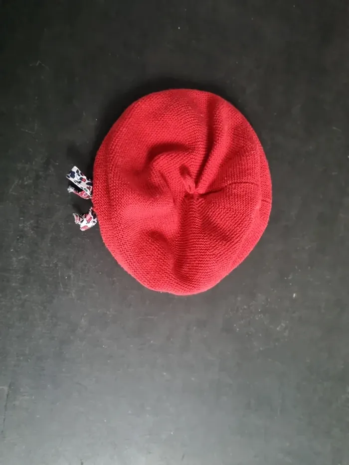 Béret rouge sergent major 12 /18 mois - photo numéro 2